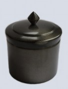 2020 Metaal urn zwart 600